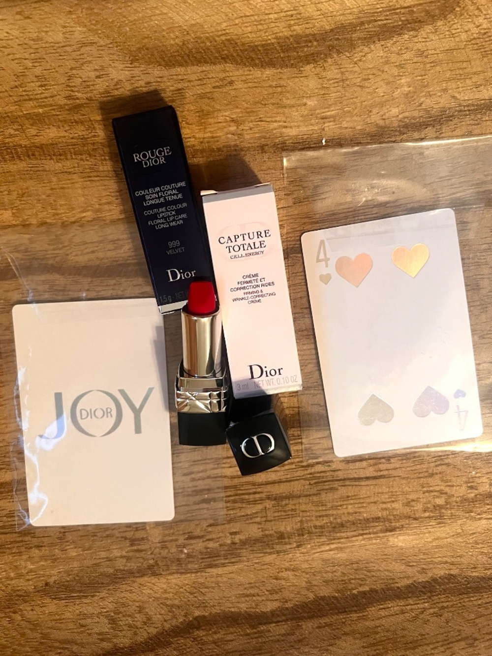 Dior Rouge 999 Velvet Mini Lipstick Beauty Gift Set